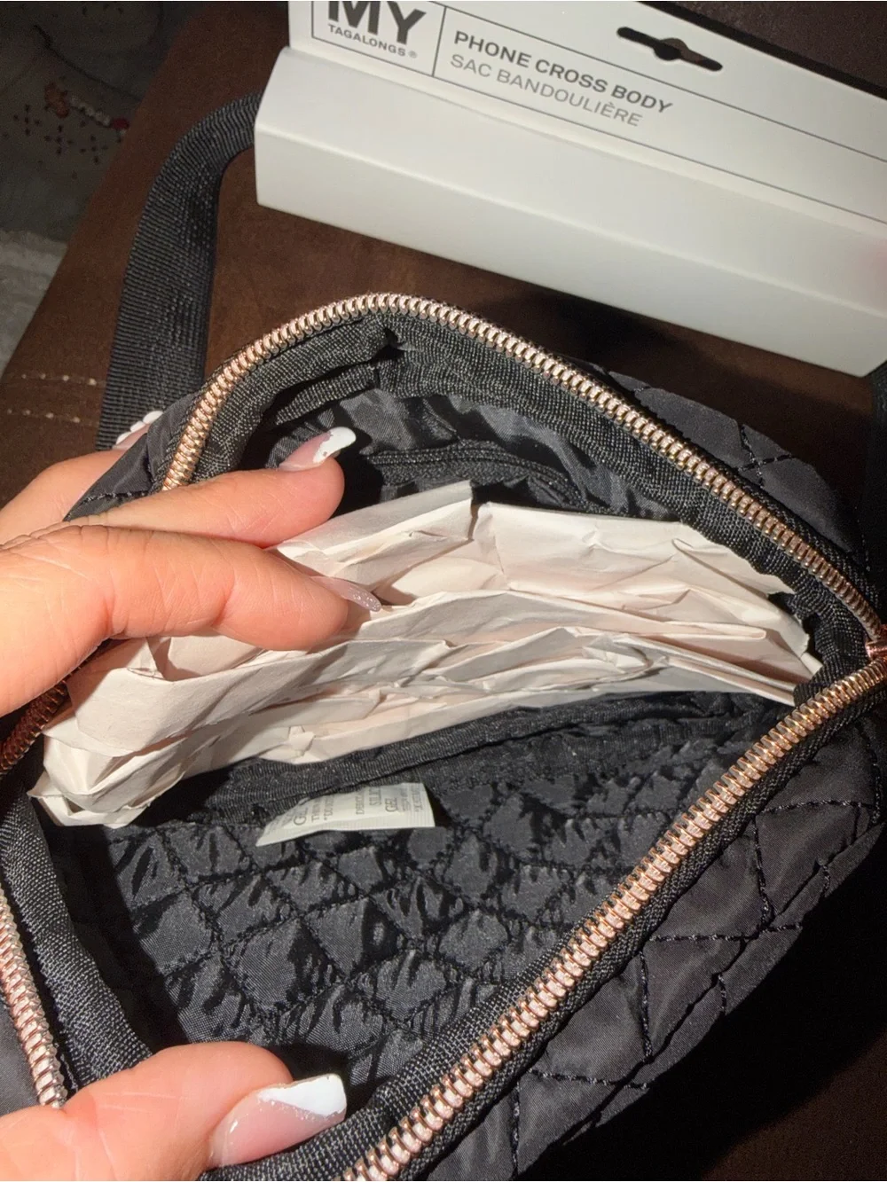 My Tagalongs phone crossbody